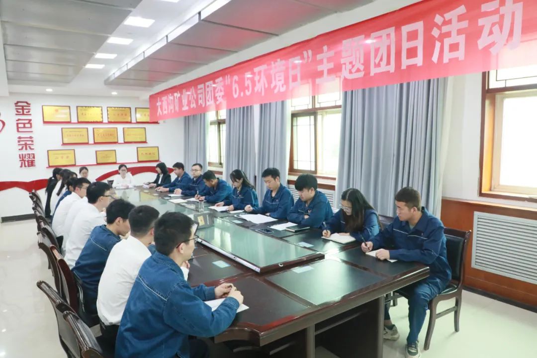 龍鋼集團(tuán)大西溝礦業(yè)公司團(tuán)委組織開展綠色環(huán)保主題團(tuán)日活動