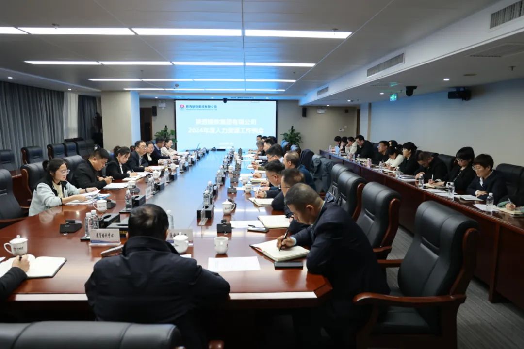 凝聚人力資源力量 助推企業(yè)高質(zhì)量發(fā)展—陜鋼集團(tuán)召開(kāi)2024年度人力資源工作例會(huì)