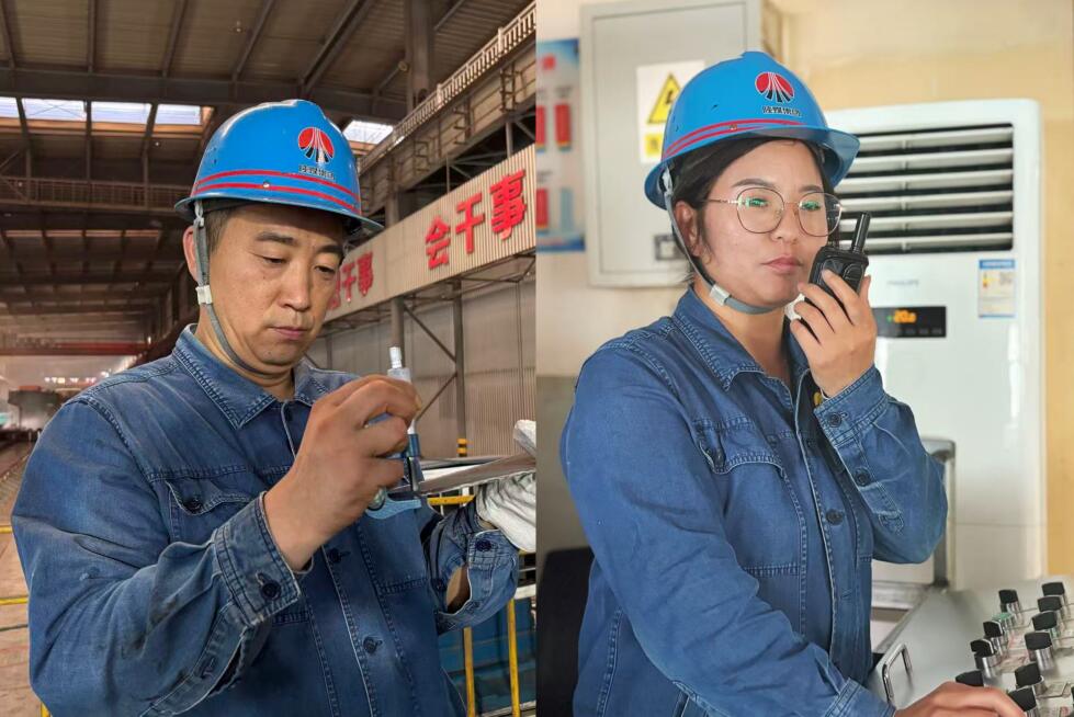鋼鐵一線藏情話 并肩堅守最是甜